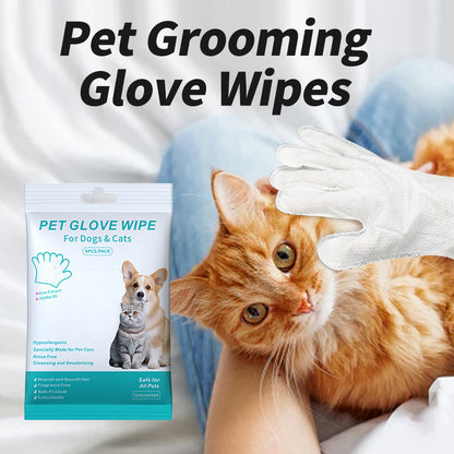 Pet Glove Cleaning Wipes